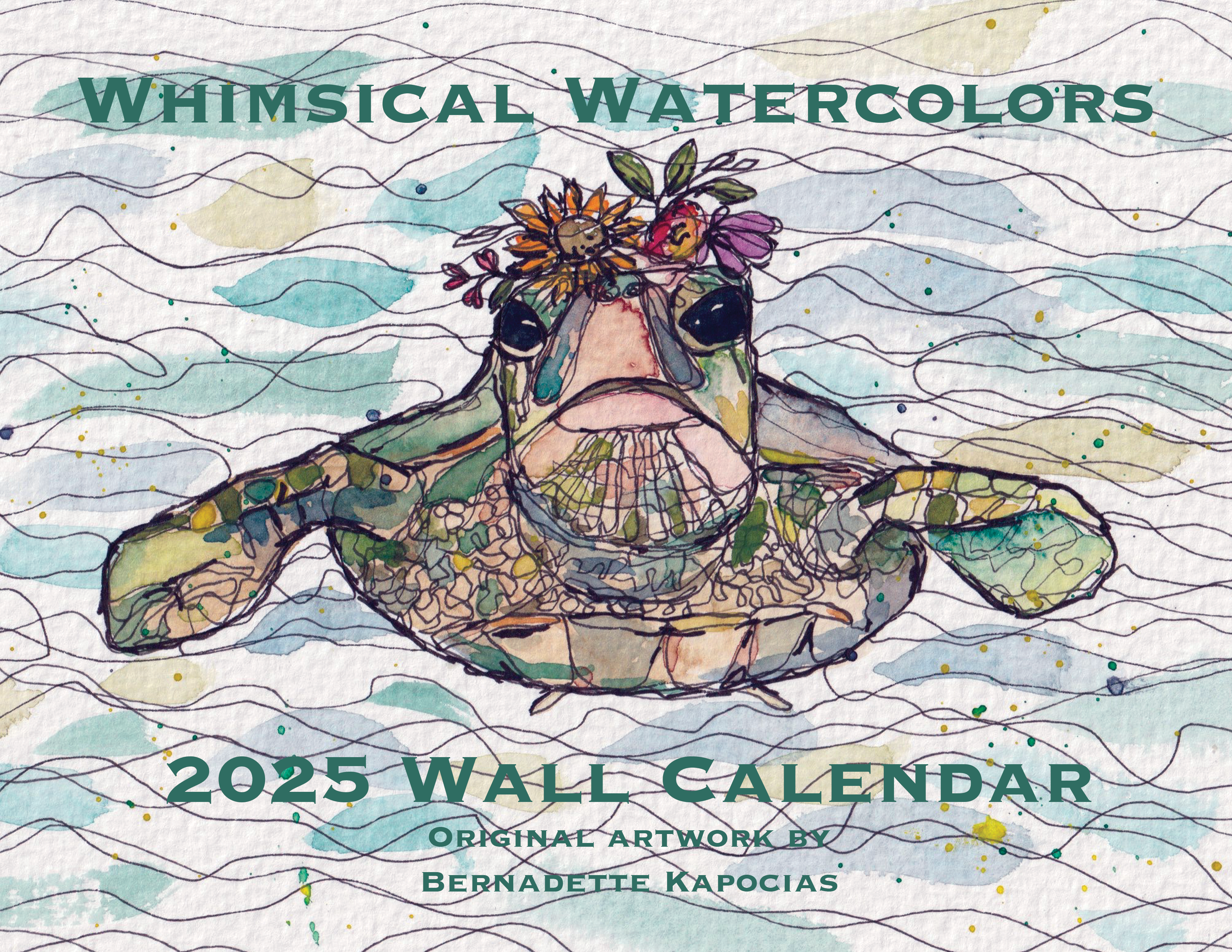 Whimsical Watercolor Calendars Whimsical Watercolor Calendars